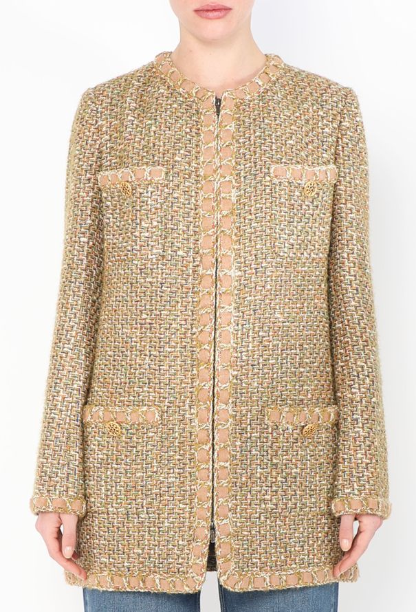 Chanel Pre-Fall 2016 Paris-Rome Tweed Jacket - 1