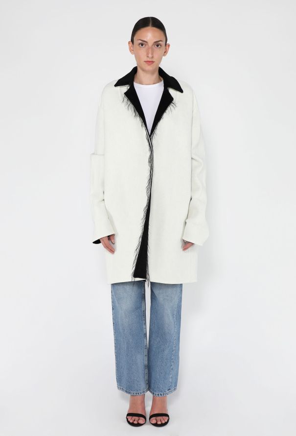 Céline Chenille Lined Coat, F/W 2014 - 1