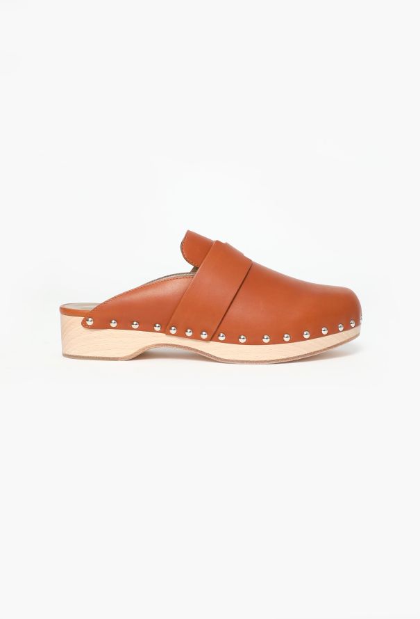 Hermès S/S 2021 Kayla Studded Clogs - 1
