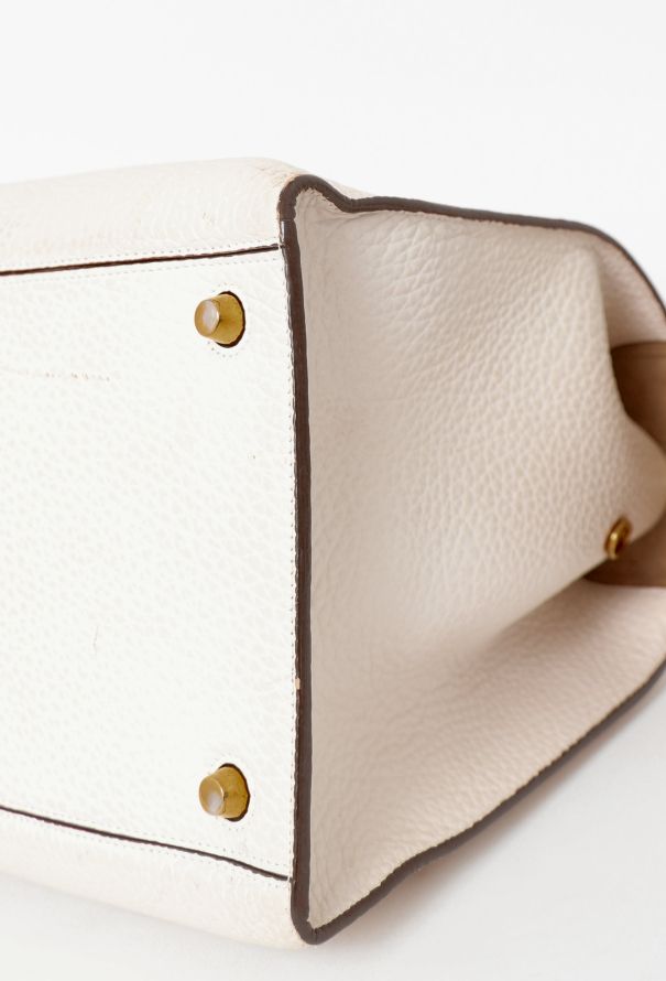Céline White Medium Ring Bag - 7