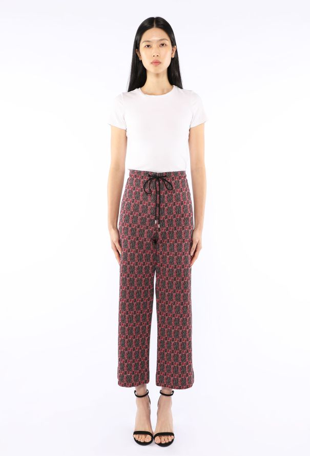 Céline Jacquard Knit Pants - 1