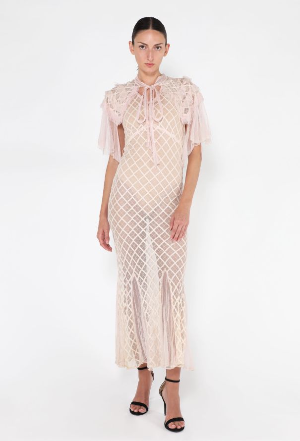 Lattice Slip Dress Ensemble, 1930s - 5