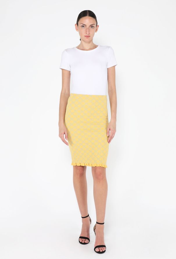 Prada Ruched Printed Skirt, 2024 - 1