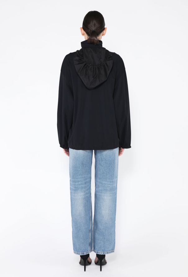 The Row 2023 Tamari Hooded Zip-Front Jacket - 6