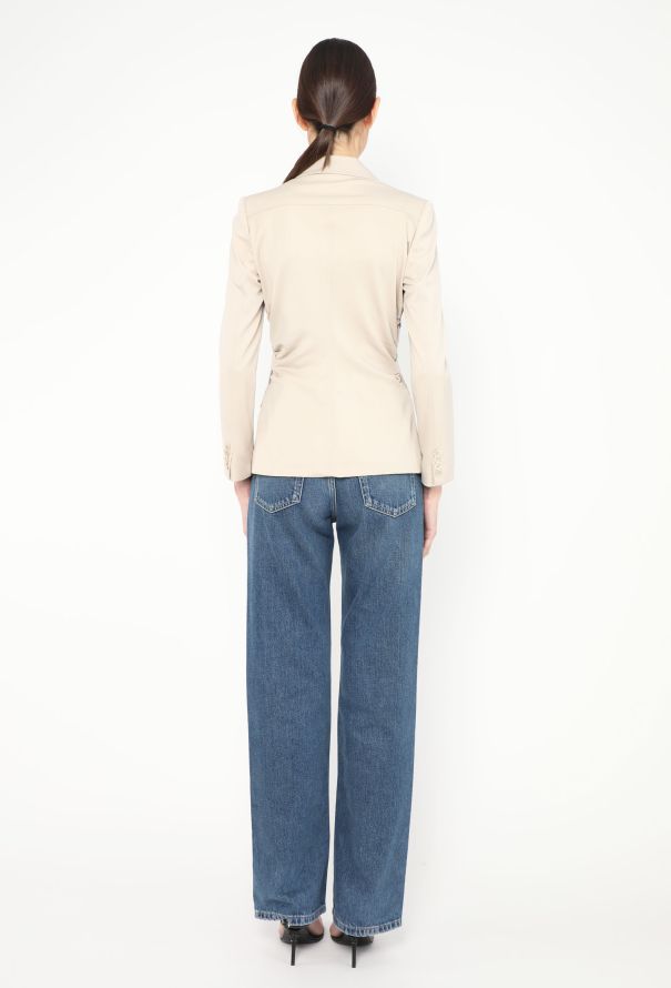 Gucci Tom Ford S/S 2004 Ruched Utility Blazer - 6 Gucci Tom Ford S/S 2004 Ruched Utility Blazer - 6