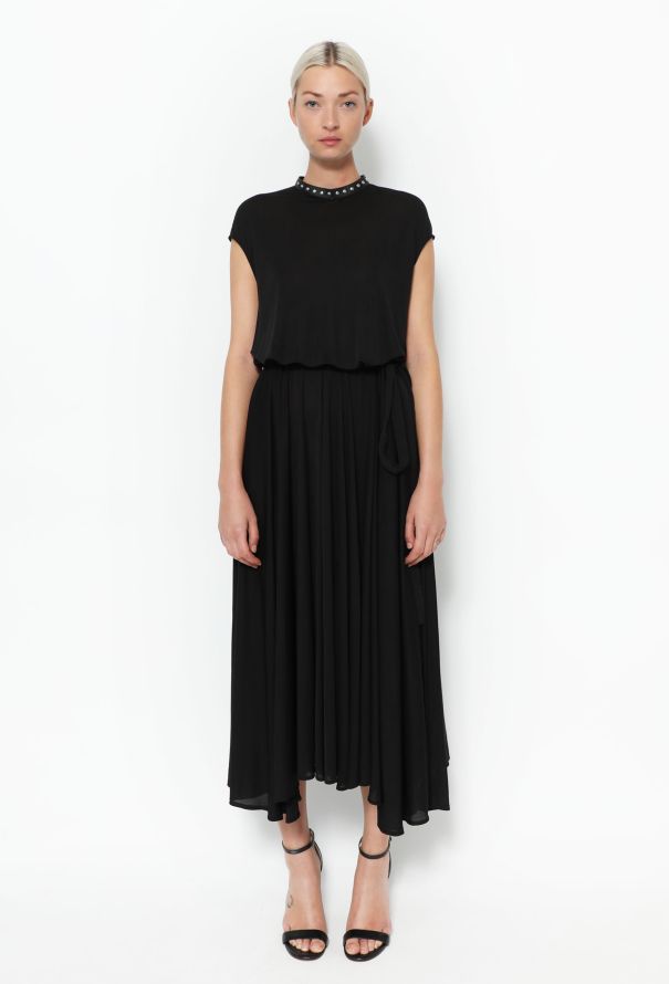 Céline Pre-Fall 2017 Studded Belted Dress - 1