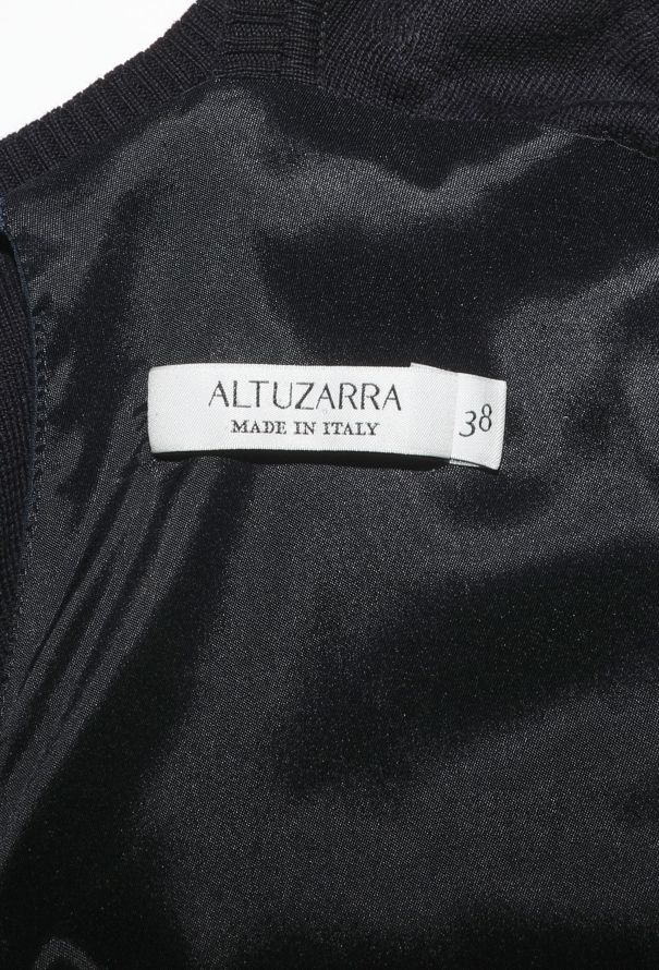 Altuzarra S/S 2014 Strass Trompe L'Œil Dress - 7