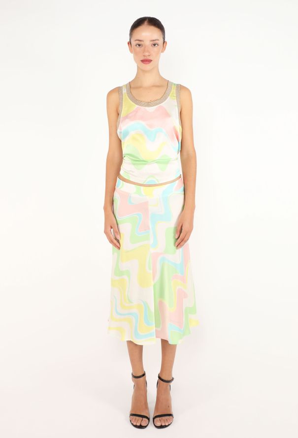 Missoni 3-Piece Bias Chiffon Ensemble, Early 2000s - 2