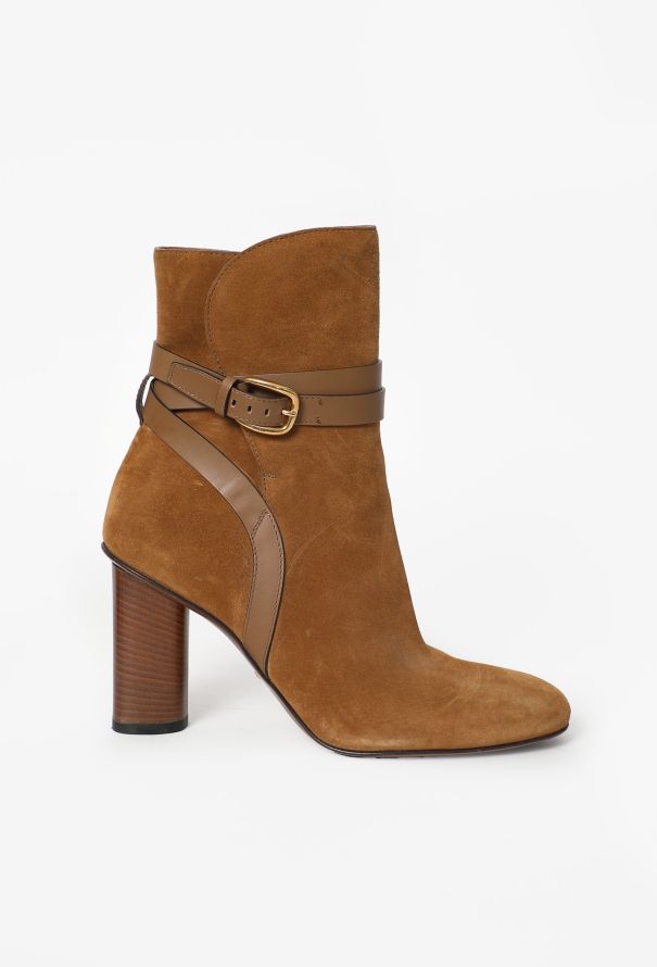 Gucci S/S 2015 Abigail Suede Ankle Boots - 1