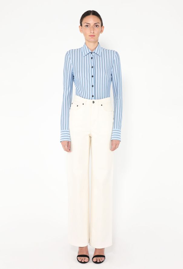 Prada 2024 Striped  Button Down - 4