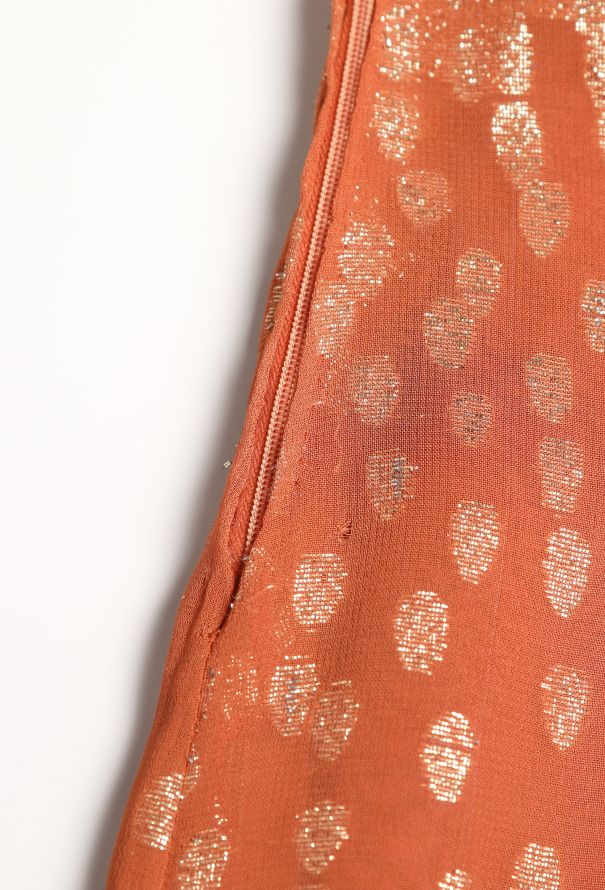 Christian Dior COLLECTOR 1976 Lamé Georgette Ensemble - 16