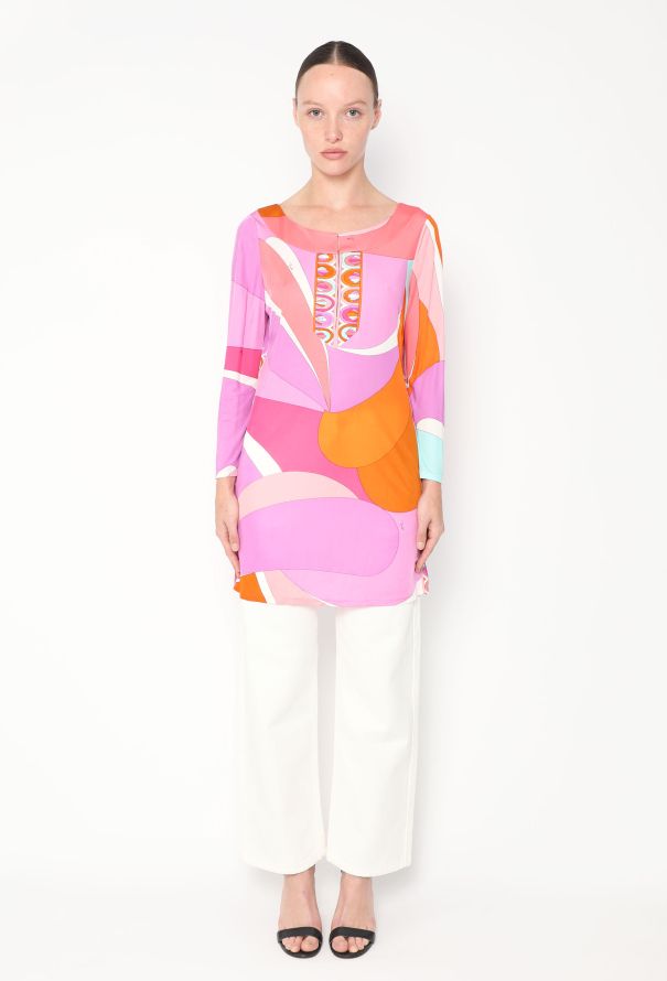 Emilio Pucci Fluid Graphic Tunic - 2