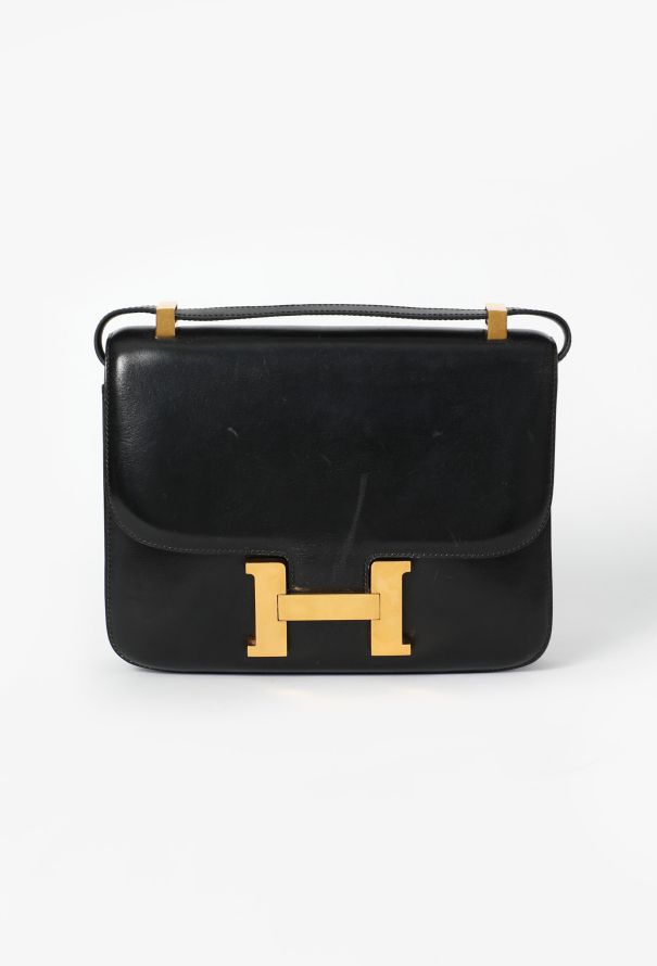 Hermès Black Box Constance 23, 1980s - 1