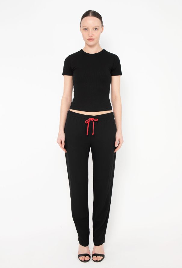 Céline Tapered Crêpe Joggers - 1