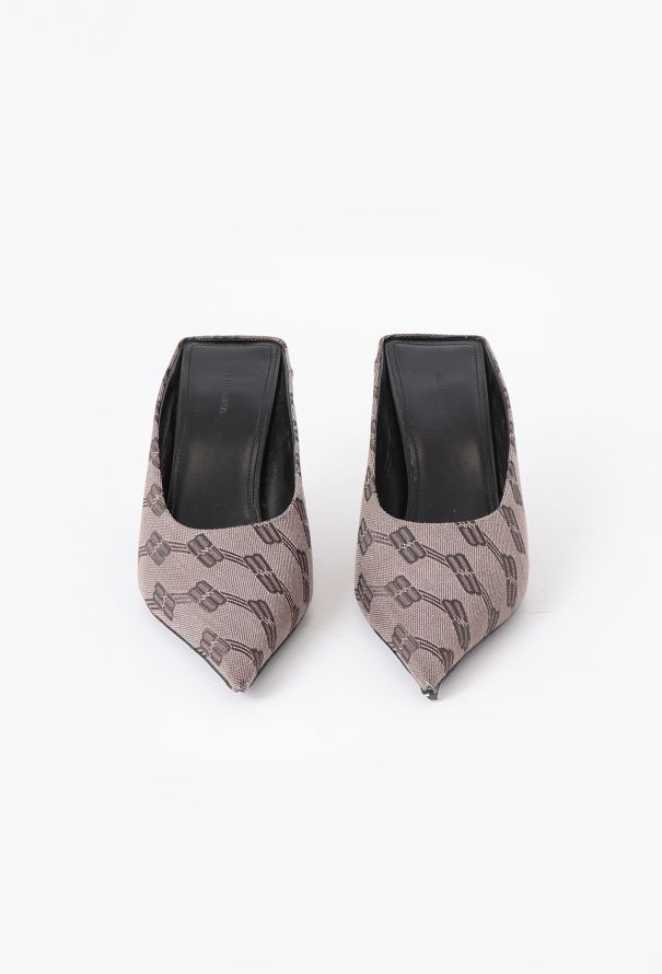 Balenciaga 2022 BB Monogram Knife Heels - 3