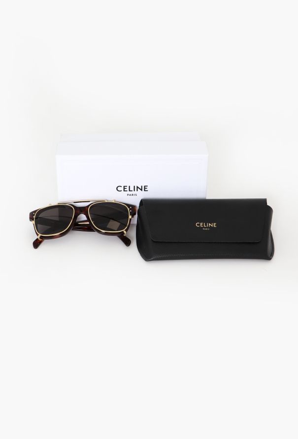 Céline 2023 Tortoiseshell Frame Sunglasses - 2 Céline 2023 Tortoiseshell Frame Sunglasses - 2