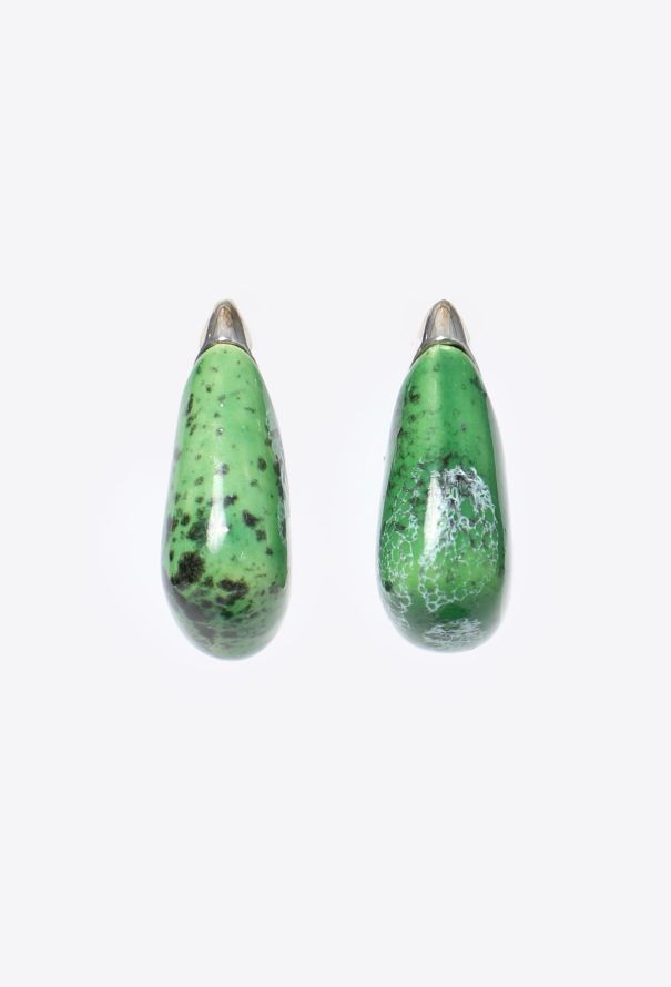 Bottega Veneta S/S 2024 Fin Volcanic Earrings - 4