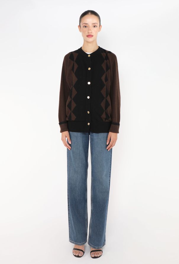 Chanel '90s Scottish Cashmere Cardigan - 3