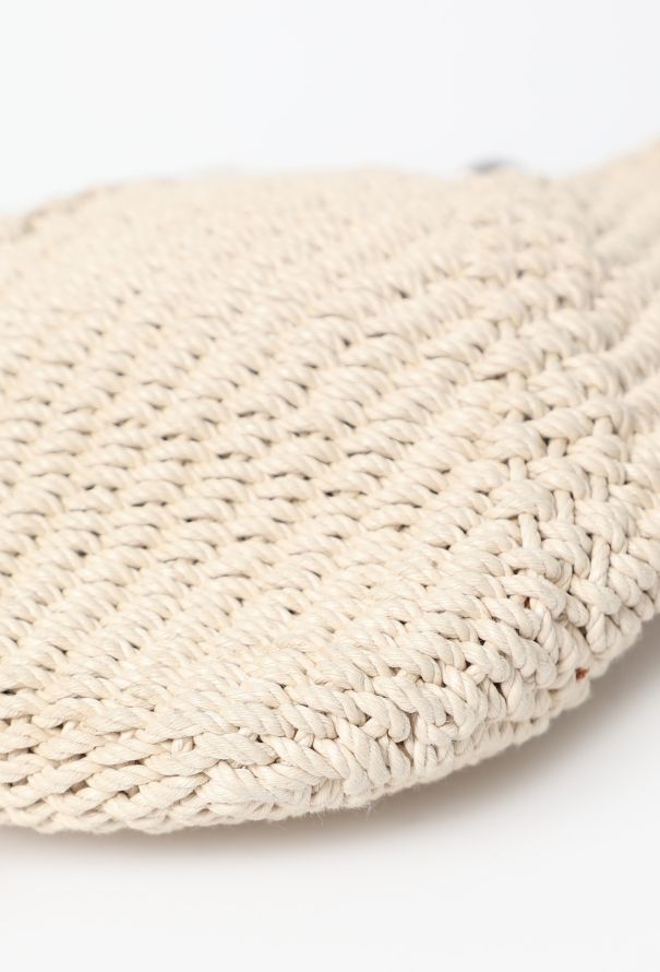 Saint Laurent Rare 2000s Woven Rope Mombasa Bag - 9