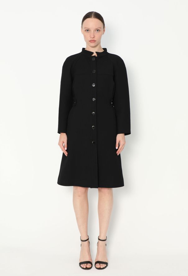 Courrèges 2000s Belted Flared Coat - 4