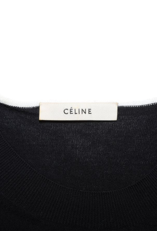 Céline Deconstructed Seam Triomphe Sweater - 7