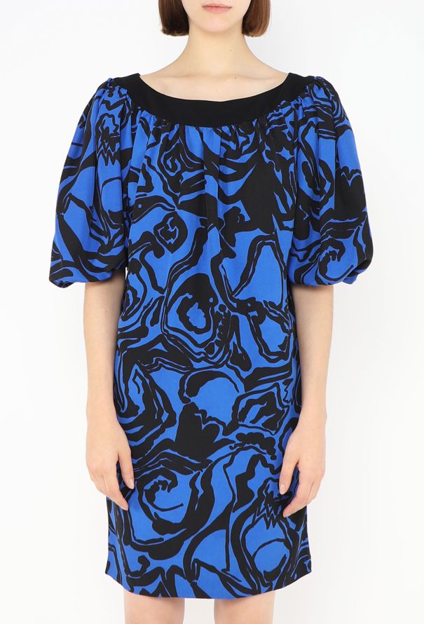 Saint Laurent CAMPAIGN S/S 1984 Graphic Tunic Dress - 3