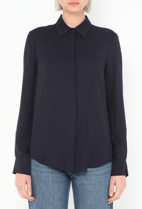 Gabriela Hearst 2024 Georgette Henri Blouse - 1