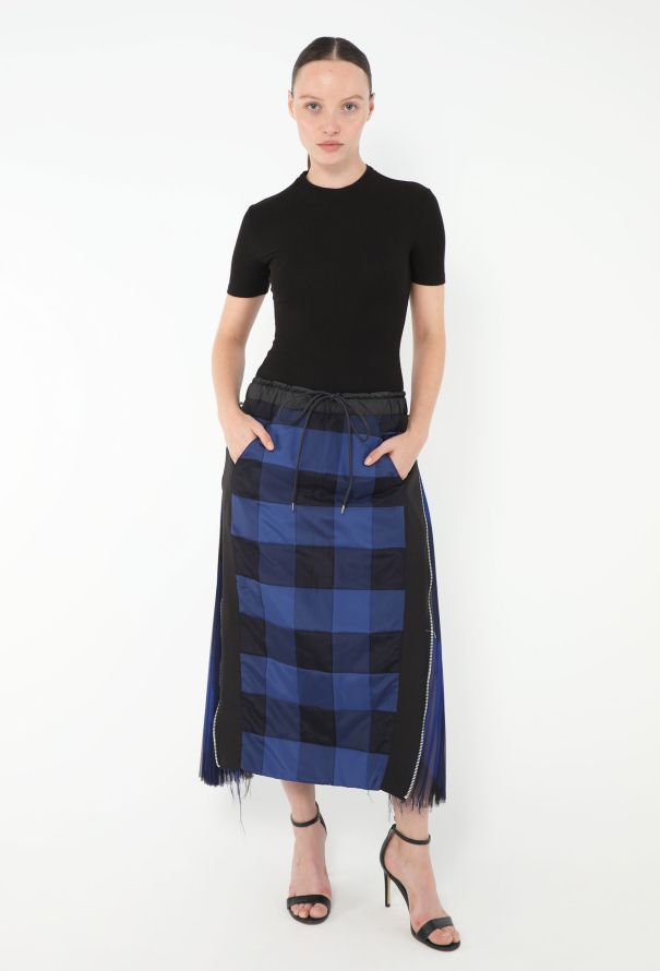 Sacai Pre-Fall 2018 Quilted Skirt - 5