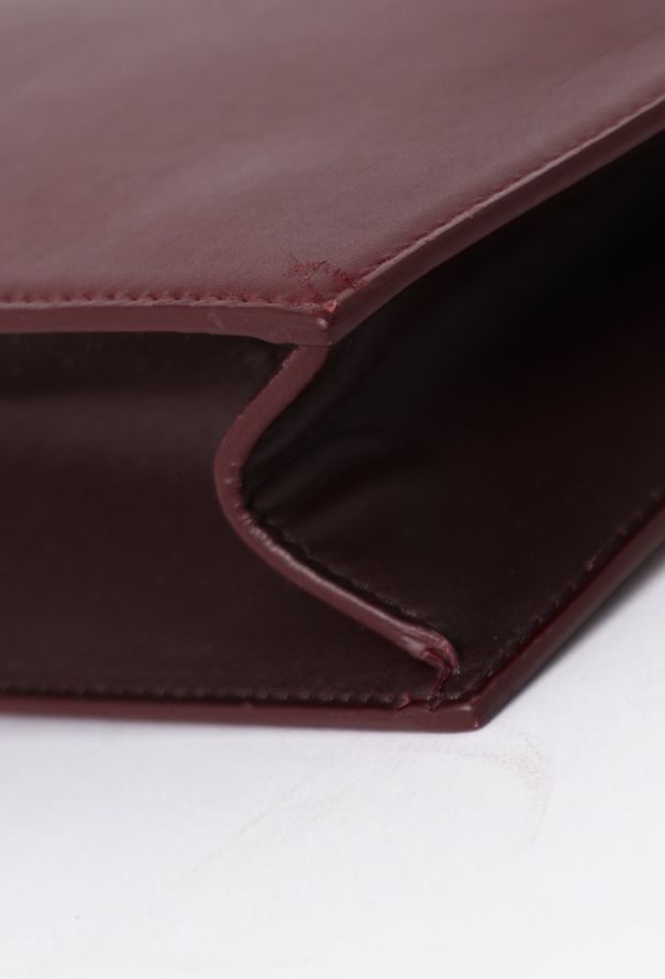 Céline Burgundy Calfskin Clutch - 10 Céline Burgundy Calfskin Clutch - 10