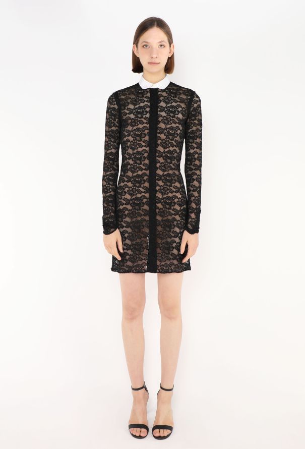 Céline F/W 2010 Collared Lace Tunic - 4 Céline F/W 2010 Collared Lace Tunic - 4