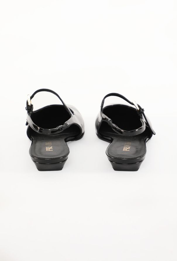 Prada Patent Ballerina Slingbacks, 2025 - 4