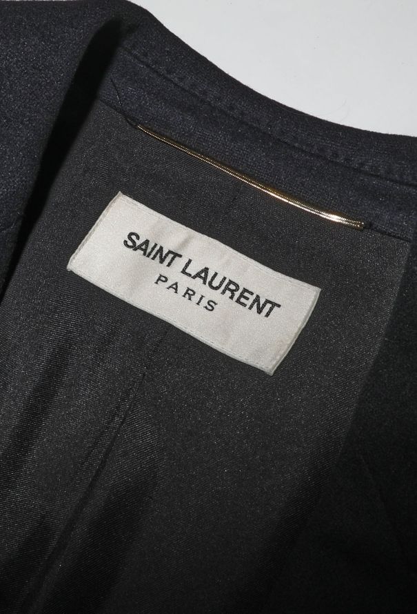 Saint Laurent S/S 2013 Double-Breasted Coat - 7