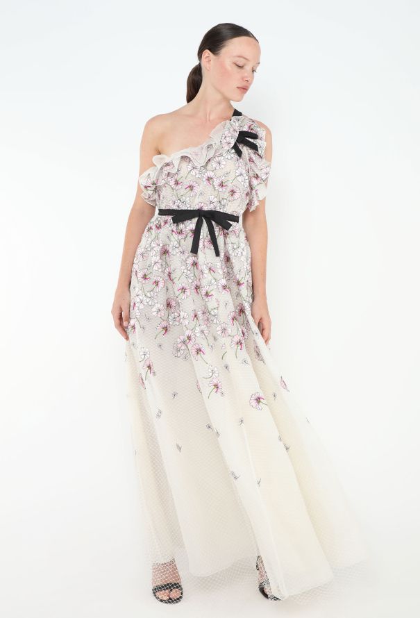Giambattista Valli S/S 2020 Netted Gown - 1