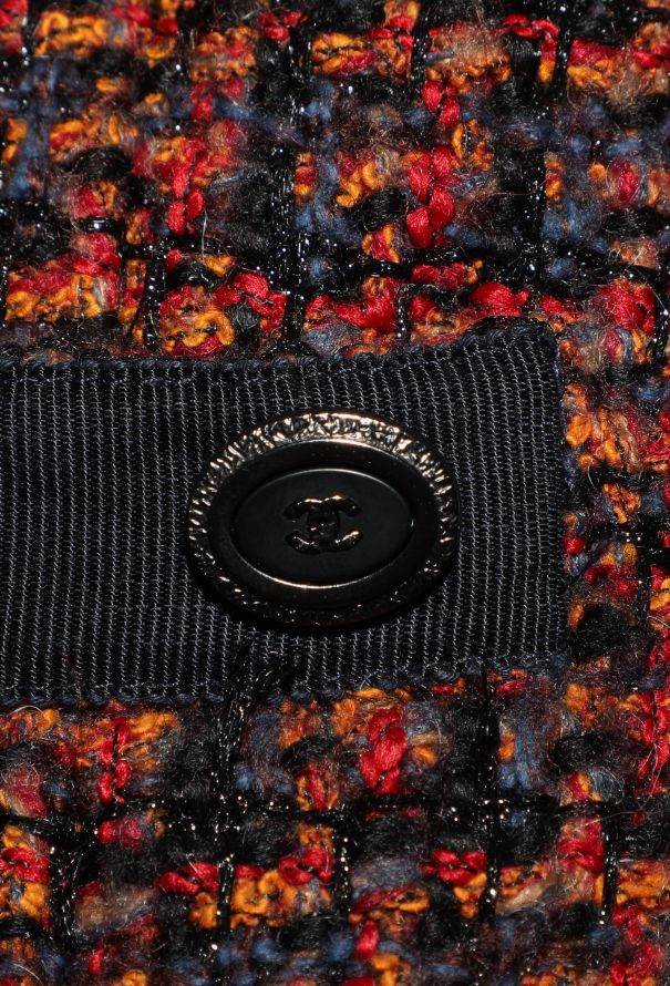 Chanel F/W 2015 Fluted Tweed Dress - 7 Chanel F/W 2015 Fluted Tweed Dress - 7