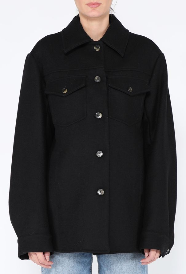 Dries Van Noten 2021 Wool Flap-Pocket Jacket - 1