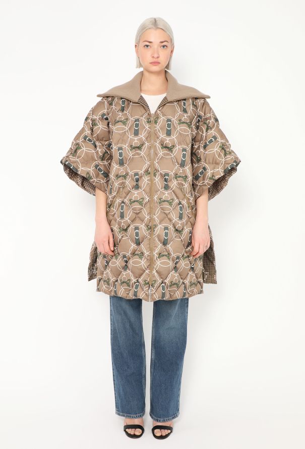 Hermès Reversible Printed Puffer Coat - 3 Hermès Reversible Printed Puffer Coat - 3