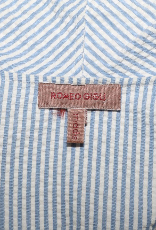 Romeo Gigli Seersucker Wrap Top, 1994 - 6