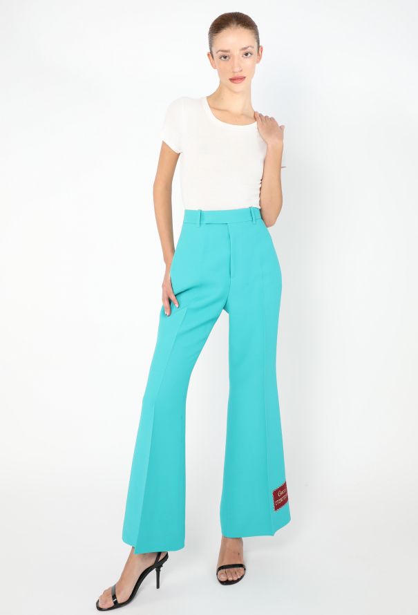 Gucci Resort 2021 Eterotopia Flared Pants - 1