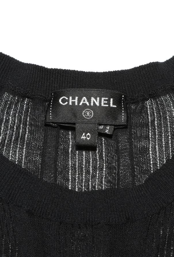 Chanel 2022 Ribbed Bodycon Dress - 5 Chanel 2022 Ribbed Bodycon Dress - 5