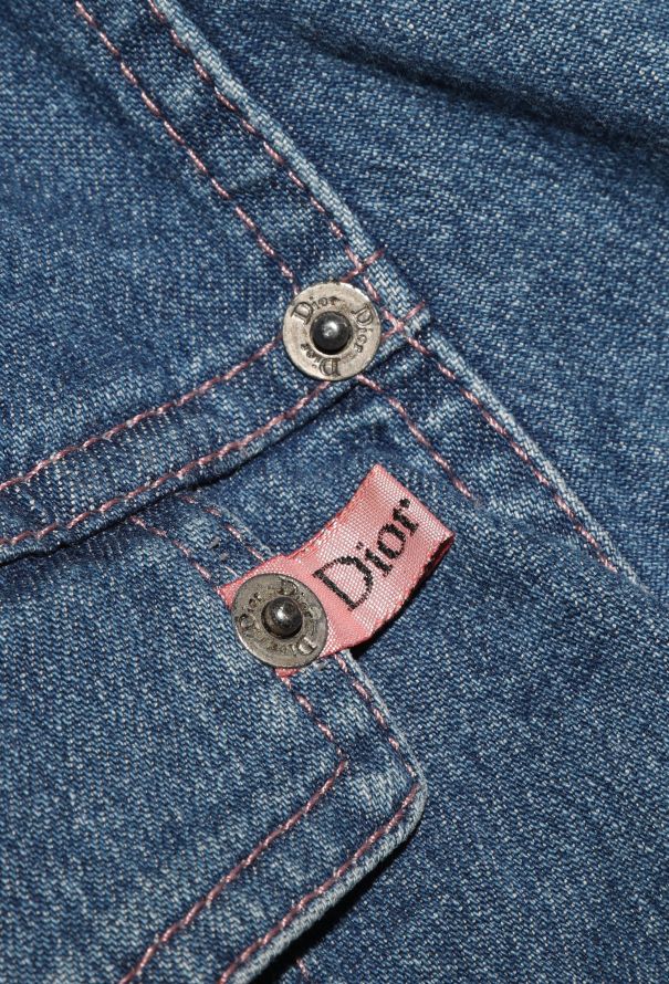 Dior 2003 Cropped Denim Jacket - 9