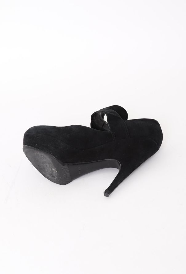 Saint Laurent Vintage Imperiale Suede Heels - 5 Saint Laurent Vintage Imperiale Suede Heels - 5