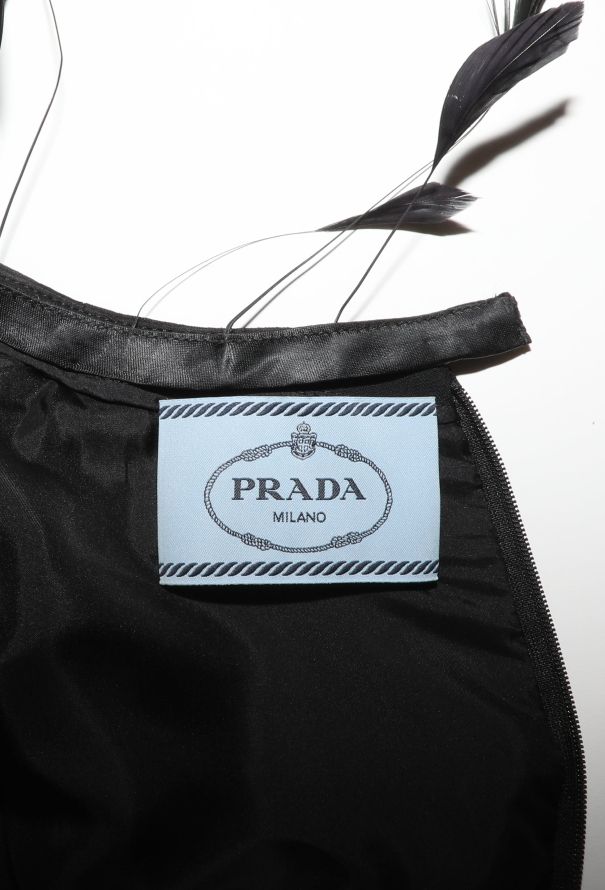 Prada Feather Collar Dress, F/W 2022 - 7