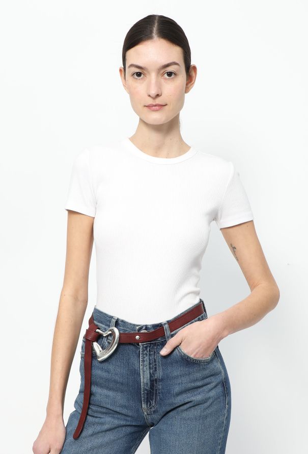 Tiffany & Co 1975 Elsa Peretti Sterling Heart Belt - 1