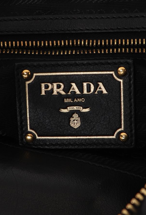 Prada Large Pleated Nappa Clutch - 12 Prada Large Pleated Nappa Clutch - 12
