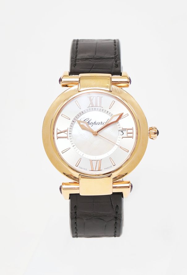 Chopard 18k Rose Gold & Amethyst Imperiale Watch - 1