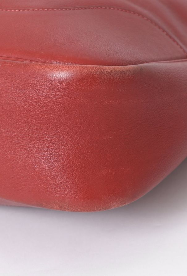 Hermès Red Swift Trim Bag - 7 Hermès Red Swift Trim Bag - 7