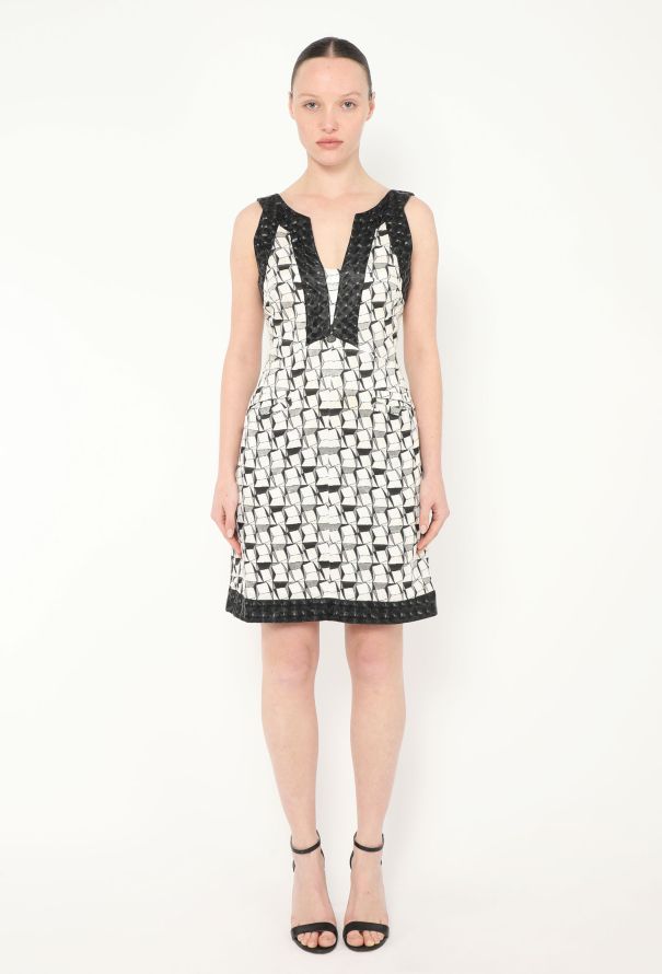 Chanel Resort 2015 Iridescent Geometric Dress - 4