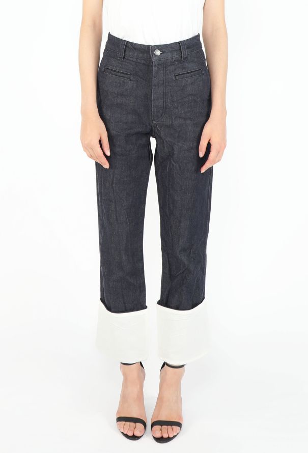 Loewe S/S 2018 Cuffed Fisherman Jeans - 3
