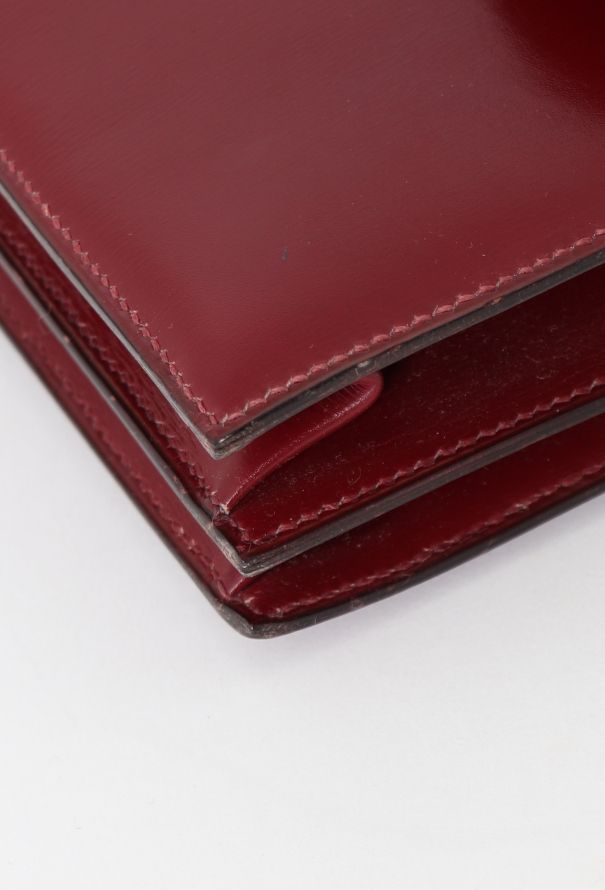 Hermès '70s Rouge H Box Escale Top Handle Bag - 7 Hermès '70s Rouge H Box Escale Top Handle Bag - 7