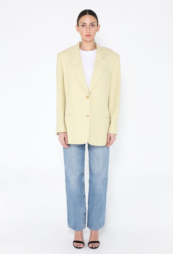 The Row S/S 2024 Marina Woven Blazer - 1